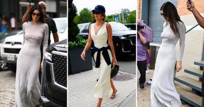 Kendall Jenner - Dani Michelle - Kendall Jenner stages epic NYC outfit change - msn.com - USA