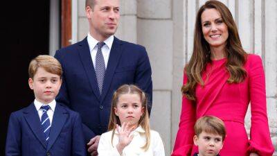 queen Elizabeth - old princess Charlotte - old prince Louis - Williams - Prince William Wants to ‘Keep Things as Normal as Possible’ for His Children After Queen Elizabeth's Death - glamour.com