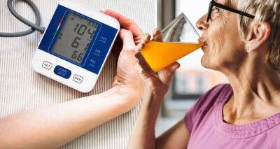 Blood pressure: 5 fruit juices that could lower your reading - 'allows kidneys to work' - msn.com - Britain