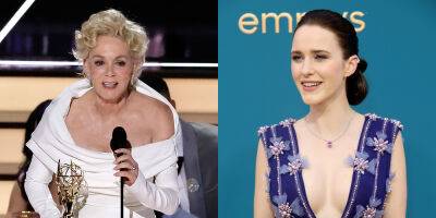 Jean Smart Wins at Emmys 2022, Hilariously Calls Out Fellow Nominee Rachel Brosnahan in Her Speech - www.justjared.com - Los Angeles - Hollywood