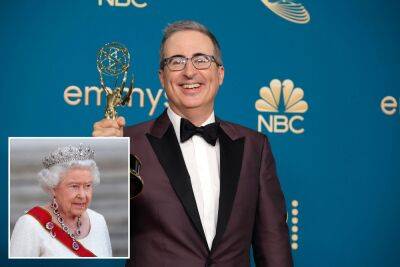Elizabeth II - John Oliver - Royal Family - Queen Elizabeth Ii - John Oliver’s Queen Elizabeth death jokes censored from ‘Last Week Tonight’ - nypost.com - Britain - USA - Chile