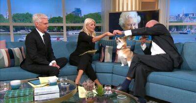 Holly Willoughby - Phillip Schofield - queen Elizabeth - Charles - ITV This Morning viewers confused by Holly Willoughby's reaction as Corgi makes appearance on the sofa - manchestereveningnews.co.uk - Scotland - county Windsor