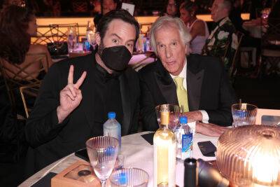 Bill Hader - Henry Winkler - Hbo Max - Bill Hader cheered for being ‘only one wearing a mask’ at Emmys - nypost.com