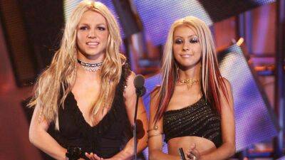 Britney Spears - Christina Aguilera - Britney Spears Denies Body Shaming Christina Aguilera After Backlash - etonline.com