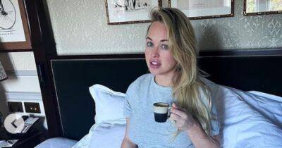 Christine Macguinness - Ollie Piotrowski - Channel 4 Hollyoaks star Jorgie Porter shows off bare baby bump as she starts work on birth plan - manchestereveningnews.co.uk - county Cheshire