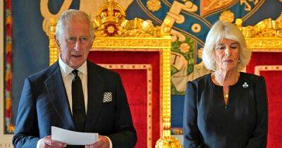 prince Harry - Camilla - queen Elizabeth - Charles - Williams - Camilla's tribute to Queen as she wears wedding gift diamonds to receive monarch's coffin - ok.co.uk - Ireland - Iran - city Portland