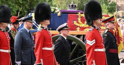 Elizabeth II - prince Philip - Windsor Castle - Edward Vii VII (Vii) - John F.Kennedy - Winston Churchill - Music played during the Queen’s procession to her lying in state has special meanings - ok.co.uk - Scotland - county Hall - city Westminster, county Hall - city London, county Hall