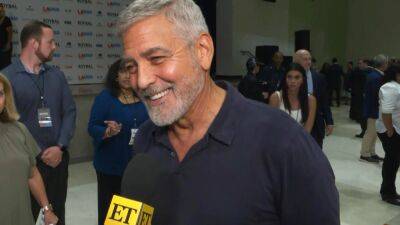 George Clooney - Mindy Kaling - Don Cheadle - Here's What George Clooney Thinks About His Kids Pursuing the Arts (Exclusive) - etonline.com - London - Los Angeles