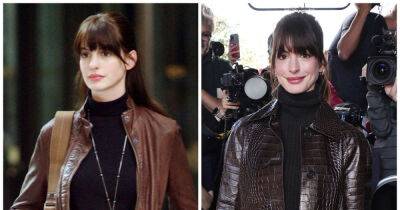 Anne Hathaway - Meryl Streep - Michael Kors - Anna Wintour - Andy Sachs - Anne Hathaway channels Devil Wears Prada character with NYFW look: ‘Full circle moment’ - msn.com - New York - USA - New York