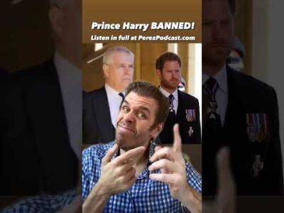 Chris Booker - Prince Harry BANNED! | Perez Hilton - perezhilton.com