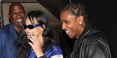 Ap Rocky - Rihanna & A$AP Rocky Stop By Recording Studio, Sparks Hopes New Music Is Coming! - justjared.com - Los Angeles