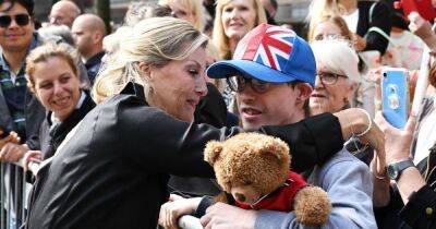Sky News - Sophie Wessex - Sophie Wessex hugs young boy with teddy - and his mum reveals the royal's touching words - manchestereveningnews.co.uk - Manchester - county Prince Edward