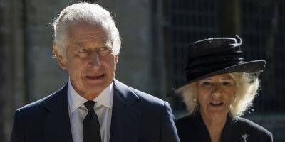 Charles - Charles Iii - King Charles & Queen Camilla Visit Wales Amid Queen Elizabeth Mourning - justjared.com - Britain