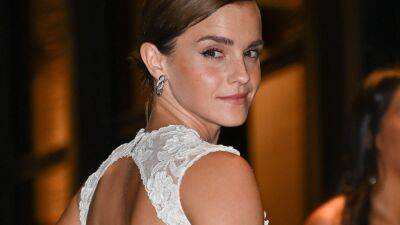 Emma Watson Paired Her Sheer Lace Gown With This Go-to Millennial Staple - www.glamour.com - Paris - New York