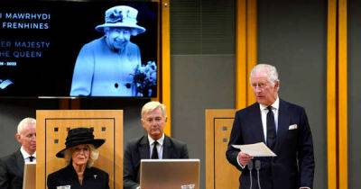 queen Elizabeth - Charles - Williams - queen consort Camilla - King Charles delivers speech in Welsh - msn.com - Britain