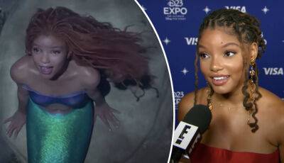 Halle Bailey - Halle Bailey Opens Up About The 'Pressure' She Felt Filming The Little Mermaid - perezhilton.com