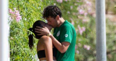 James Argent - James Argent passionately kisses new girlfriend who is 18 year old Italian film star - ok.co.uk - Italy