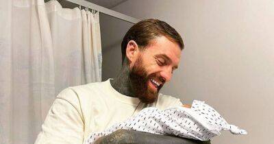 Geordie Shore's Aaron Chalmers shares update as baby son back in hospital for surgery - www.ok.co.uk - county Story