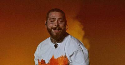 Post Malone insists he's 'good' after taking nasty tumble onstage - msn.com - Ohio - county St. Louis - Columbus, state Ohio