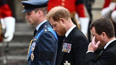 prince Harry - Meghan Markle - Prince Harry - Elizabeth Ii Queenelizabeth (Ii) - prince William - Royal Family - Charles Iii III (Iii) - Queen Elizabeth Ii - Prince Harry Attends Queen Elizabeth's Royal Funeral Service Not in His Military Uniform - etonline.com - county Hall - city Westminster, county Hall