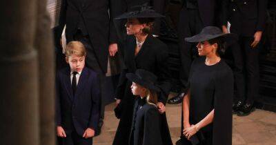 Meghan Markle - prince Philip - Prince Harry - Charles - Williams - queen consort Camilla - Prince Harry and Meghan Markle arrive at Queen's funeral dressed in black - dailyrecord.co.uk - Britain - county Windsor