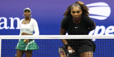 Serena Williams - Venus Williams - Serena & Venus Williams Lose in First Round of Doubles at U.S. Open, Likely Serena's Final Doubles Match - justjared.com - New York - Czech Republic