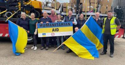 TASH4Ukraine aid lorry departs Perthshire with vital forklift truck on board - dailyrecord.co.uk - Ukraine - Poland