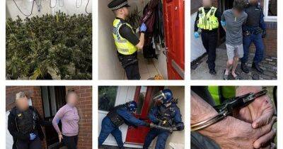 Moss Side - Police smash into homes across Manchester and arrest 12 in dawn raids - manchestereveningnews.co.uk - Manchester