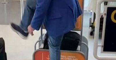 EasyJet passenger goes to extreme lengths to make bag fit luggage requirements - www.dailyrecord.co.uk