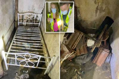Couple discovers ‘freaky’ hidden room behind bathroom wall in their home - nypost.com - Britain - New York