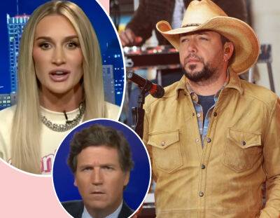 Jason Aldean Fired By PR Firm As Wife Brittany Doubles Down On Transphobia With Tucker Carlson! - perezhilton.com