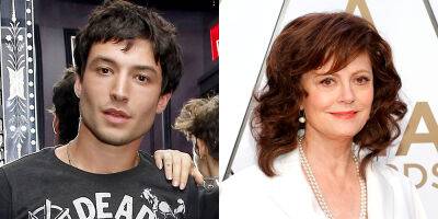 Bizarre Story About Ezra Miller & Susan Sarandon Included in New Exposé About the Troubled Actor - www.justjared.com - state Vermont