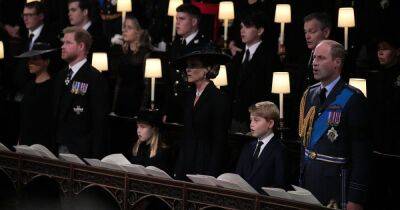 prince Harry - Meghan Markle - Kate Middleton - Prince Harry - Windsor Castle - William - prince William - Harry and William's exchange at Queen's committal service revealed by lip readers - ok.co.uk