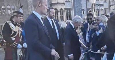 Elizabeth II - Charles - Charles Iii III (Iii) - King Charles Iii - Royal fans are convinced King Charles' security are using fake hands - watch clip - ok.co.uk