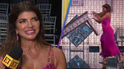 Teresa Giudice - Luis Ruelas - Teresa Giudice on Incorporating Infamous 'Real Housewives' Table Flip Into' Dancing With the Stars' Routine - etonline.com - Los Angeles - New Jersey
