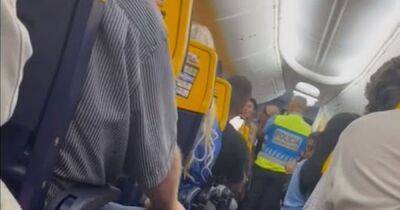 Passengers escorted off Ryanair flight from Manchester after 'drunken' man 'urinated' on seat - www.manchestereveningnews.co.uk - Manchester - city Santo - county Cheshire