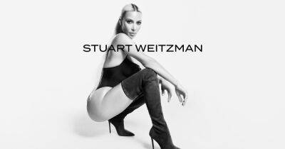 Kim Kardashian - Stuart Weitzman - Kim Kardashian Is the New Face of Stuart Weitzman, Shows Off Her Curves in Sexy Ad - usmagazine.com