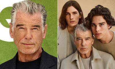 Pierce Brosnan gets candid in rare interview with sons Dylan and Paris - hellomagazine.com - Britain - Ireland