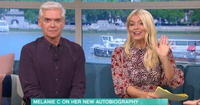 Holly Willoughby - Phillip Schofield - Emma Bunton - Mel 100 (100) - Melanie 100 (100) - Melanie Chisholm - Simon Fuller - Itv This - Holly Willoughby says pants have 'never been out of cab' on a night out after Mel C comment on ITV This Morning - manchestereveningnews.co.uk