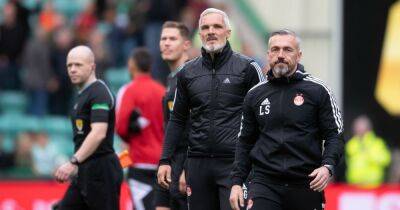 Ryan Porteous - Easter Road - Jim Goodwin - Jim Goodwin charged as Aberdeen boss faces SFA punishment over Ryan Porteous 'cheat' comment - dailyrecord.co.uk