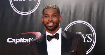 Tristan Thompson leaves party with viral model hours after son is revealed - www.wonderwall.com - Los Angeles
