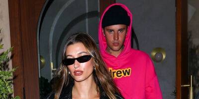 Hailey Bieber - Justin Bieber - Justin & Hailey Bieber Step Out For First Time After Justin Suspended His 'Justice Tour' - justjared.com