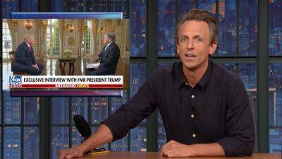 Seth Meyers Says Trump Is in ‘What Constitutional Scholars’ Refer to as ‘An Ass Load of Trouble’ (Video) - thewrap.com - USA