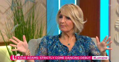Kaye Adams - Kaye Adams shares Strictly Come Dancing elimination fears on ITV's Lorraine - manchestereveningnews.co.uk - Manchester