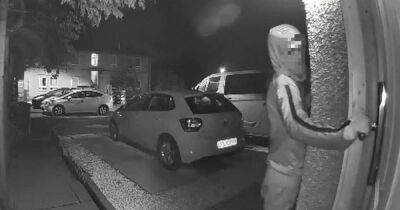 Late night prowler caught on CCTV trying door handle in Scots neighbourhood - dailyrecord.co.uk - Scotland