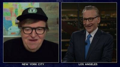 Donald Trump - Joe Biden - Michael Moore - Bill Maher - Michael Moore Talks In ‘Real Time With Bill Maher’ Of “Non-Violent Revolution In Favor Of Democracy” - deadline.com - USA - county Moore - state Kansas