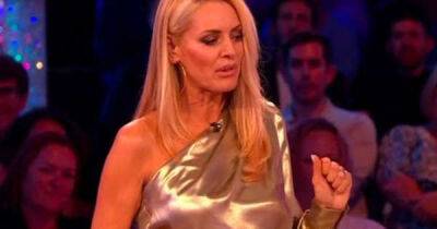 Tess Daly - Rylan Clark - BBC Strictly Come Dancing viewers divided over Tess Daly's 'tin foil' top minutes into launch show - msn.com