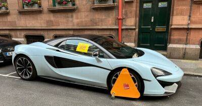 £150k McLaren supercar clamped in Manchester for not having road tax - manchestereveningnews.co.uk - Manchester