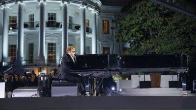 Elton John - Joe Biden - Jill Biden - Elton John Gives Electrifying Performance at the White House, 'Flabbergasted' After Big Surprise - etonline.com - USA - Pennsylvania