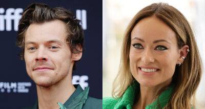 Harry Styles & Olivia Wilde Share Steamy Kiss Ahead of 'Don't Worry Darling' Theater Release - www.justjared.com - New York